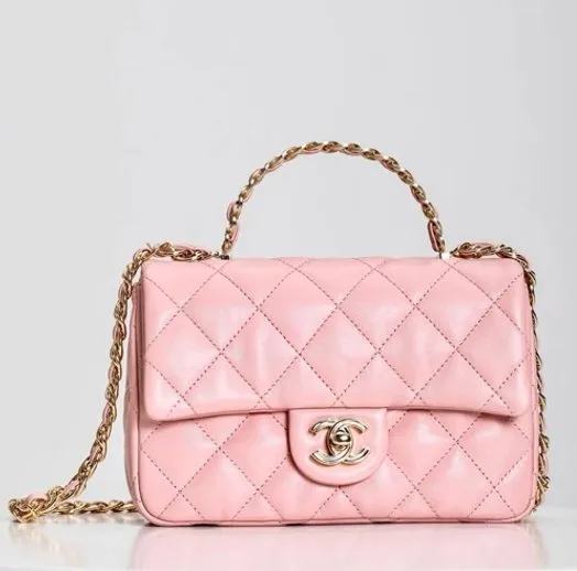 NEW ARRIVAL CHANEL 24C 19SERIES CF MINI PINK