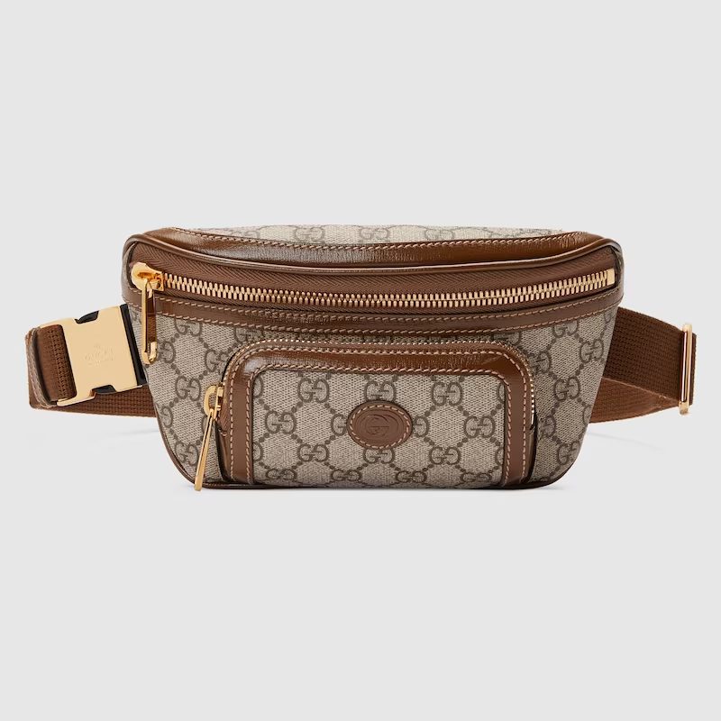 GUCCI BELT BAG WITH INTERLOCKING G